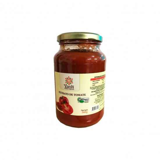Extrato de Tomate Orgânico 560g - Yanti