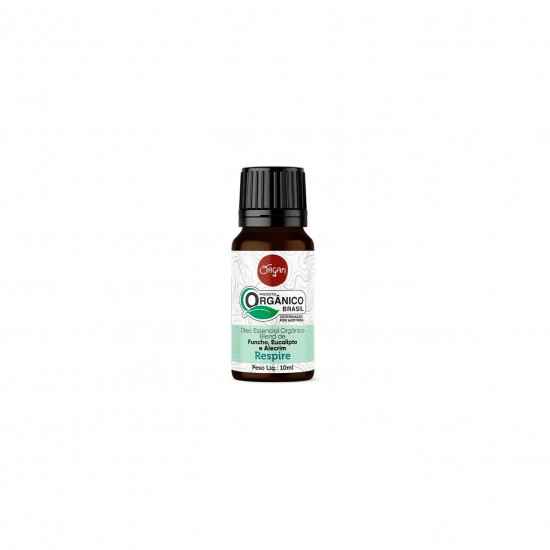 Óleo Essencial Orgânico Respire 10ml - Organ Alimentos
